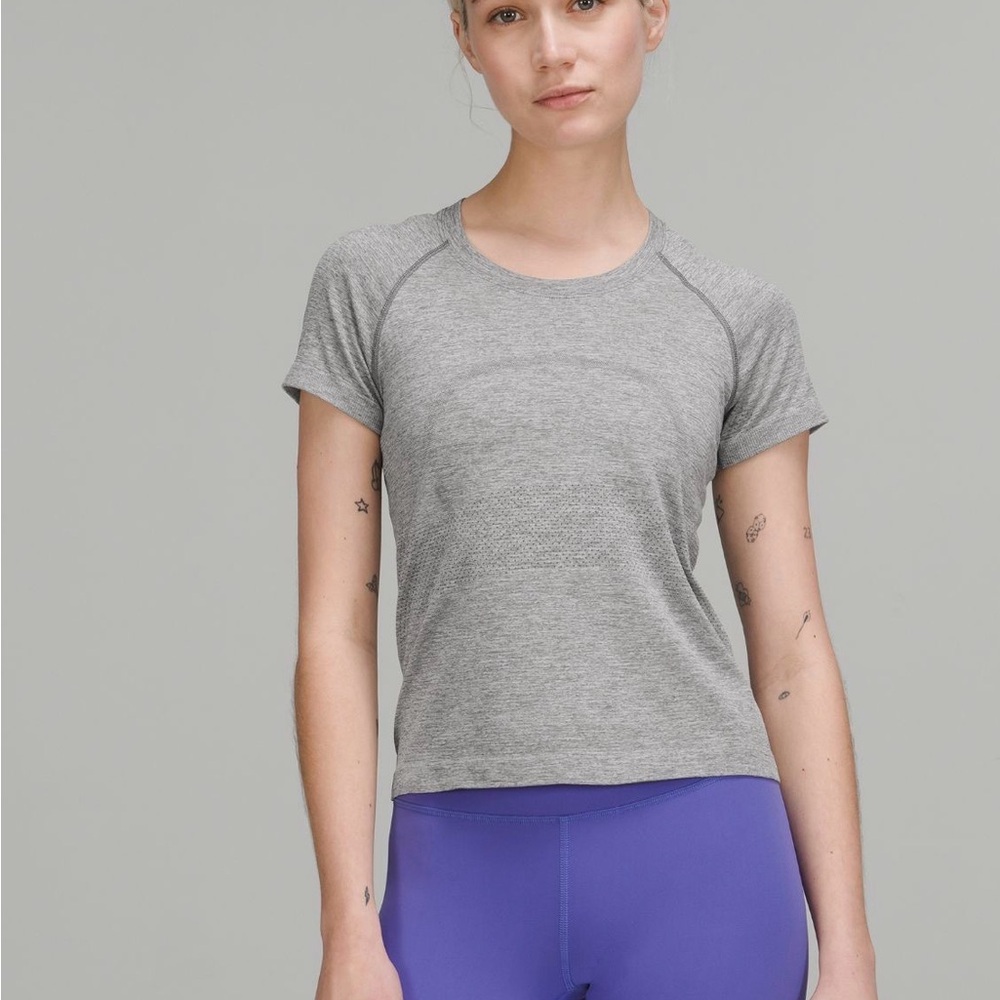 lululemon athletica swiftly tech short sleeve shirt 2.0 waist length